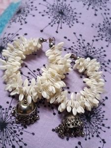 Floral Jhumka Earrings