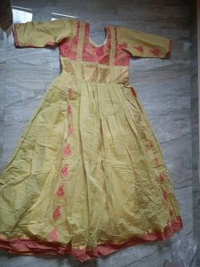 Party Wear Maternity Feeding Kurti Umbrella Cut