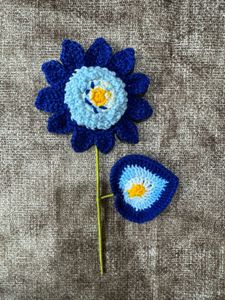 Crochet Van gogh Flower