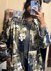 Floral Print Jacket