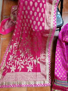 Beautiful Lhnga Choli With Heavy Blouse And Dupatt
