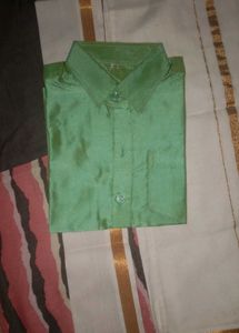 Traditional Indian Shirt and Dhoti Set