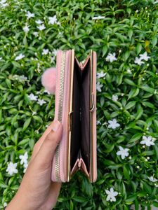 Baby Pink Hand Wallet