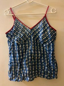 🔥Price Drop😱🔥Chicken Curry Sleeveless Exclusive Top Pure White Brand New 🌼👒 Combo Top Anouk&#39;s And John New York Top ( Old 2 Top) And New1 Top