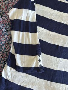 Striped 3/4th Sleeve Top From Gap