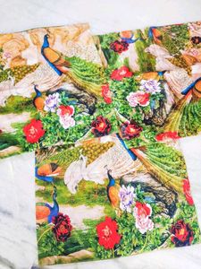 Peacock Cushion Cover Set of 3