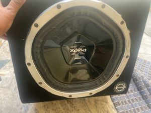 sony xplod woofer with box unused condition
