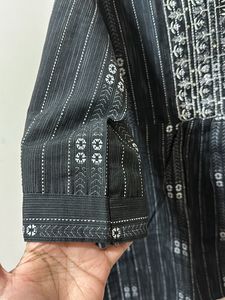 Black Embroidery Tunic