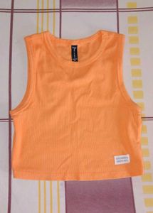Orange Crop Tank Top🧡