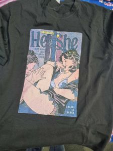 Vintage 'He &amp; She' Graphic Tee