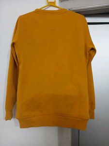Classy Look Mustard Sweatshirt