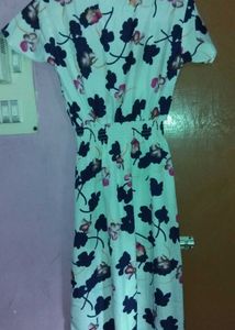 Floral Print Maxi Dress