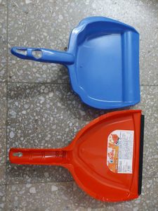 Clothes Hanger And Dust Pan