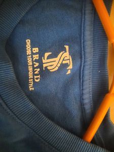 Blue &#39;Dump Him&#39; Graphic T-Shirt