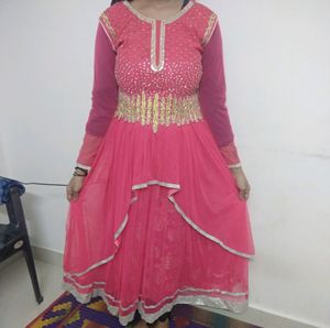 Heavy Net Gown With So Much Flair