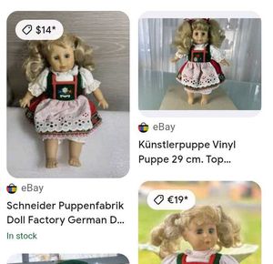 Vintage Swiss Doll