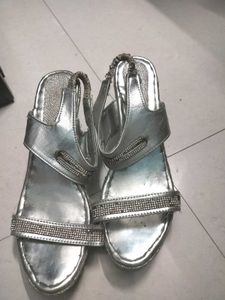 Silver Colour 👠 Heels