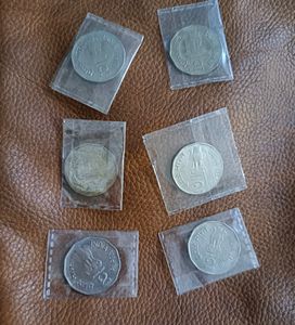 2 Ruppee Smarak Coins