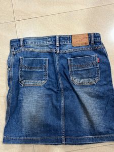 Denim Mini Skirt