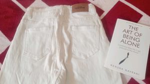 Susan White Straight Jeans