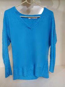 Blue VICI Top