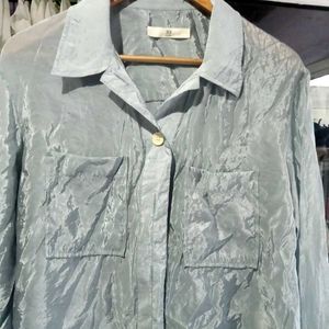 High Low Blue Colour Shirt