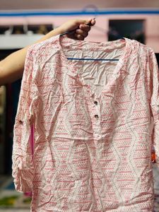 Printed Tunic Top