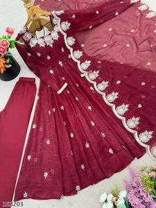 Anarkali Three Piece Set