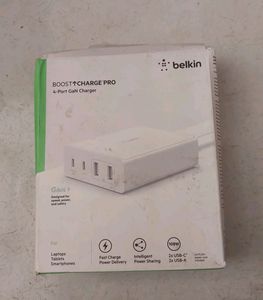 New Belkin 108W Gan Multiport Mobile & Pc Charger