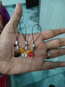 beautiful phone charms pack of 3