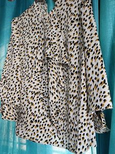 Beautiful Printed Formal Top - Western Wear - Formal Wear