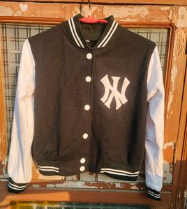 NY Varsity Jacket crop