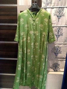 Floral Green Dress