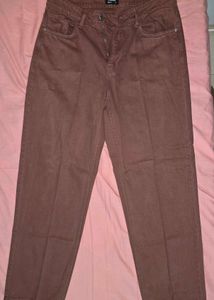 Brown Baggy Fit Jeans