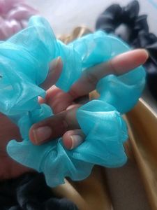 Combo Of 8 Scrunchie Bundle