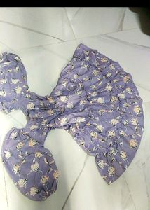 In Lavender Color Short Dress👗
