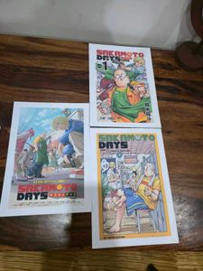 "Sakamoto Days" Anime A4 Matte 3 Posters