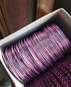 Metallic Cosmic bangles