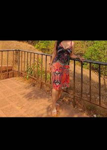 Bohemian Paisley Print Dress Zara