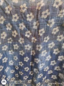 Cotton Floral Grey Top