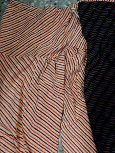 Set of 2 Printed Salwar Pants  For Needy Donation