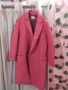 Pink Trench Coat