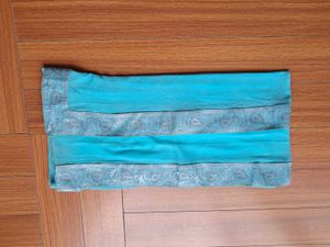 Full Suit &amp;Teal Dupatta Chiffon with Silver Detail
