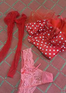 Sexy Red Night Dress