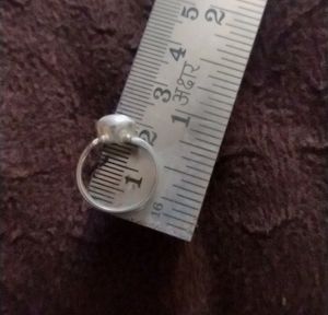 92.5 Pure Silver Pearl Ring