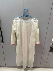 Ahika women White Kurta