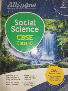 CBSE Class 10 Social Science Book