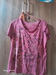 Butterfly Print Tee