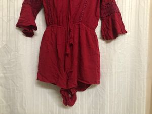 Terranova Red Stylish Jumpsuit