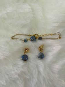 Bracelet with earrings